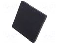 Wireless thermostat; flush mount; 230VAC; IP20; SUPLA; black ZAMEL GKW-01-BLACK