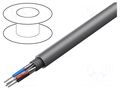 Wire; Alpha Essential Data&Bus; 1x2x22AWG,1x2x24AWG; stranded ALPHA WIRE 6452-SL005