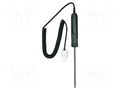 Probe: PT100-type temperature; -50÷200°C; Probe l: 0.13m; Len: 1m CHAUVIN ARNOUX CA-SP10