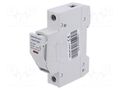 Fuse holder; 10x38mm; for DIN rail mounting; 20A; Poles: 1; 1kVDC QOLTEC 52581