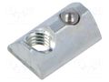 Nut; for profiles; Width of the groove: 5mm; steel; zinc; T-slot FATH FA-096204