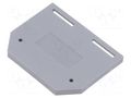 Separating plate; grey DEGSON ELECTRONICS D-WS6-SD-01P-11