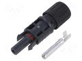 Connector: solar; plug; female; EPIC® SOLAR 4 GEN2; 55A; 1.5kV LAPP 44428269