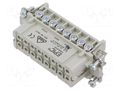 Connector: HDC; contact insert; female; EPIC H-A; PIN: 16; 16A; 250V LAPP 10543000