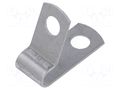Fixing clamp; 4.8mm; aluminium ESSENTRA ESS-20556013