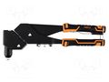 Kit: hand riveting press; for aluminium and steel snap rivets NEO TOOLS NEO-18-102-1