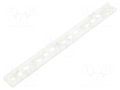Holder; screw; polyamide,polyamide 6.6; natural; cable ties HELLERMANNTYTON MSMP4-PA66-NA