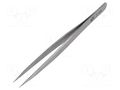 Tweezers; 120mm; for precision works; Blade tip shape: sharp PIERGIACOMI PG-3-SA