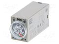 Timer; 5÷120s; DPDT; 250VAC/5A; 100÷110VDC; H3Y; socket; -10÷50°C OMRON H3Y-2-110DC-120S