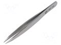Tweezers; 105mm; for precision works; Blade tip shape: flat PIERGIACOMI PG-00C-SA
