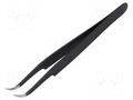 Tweezers; Blade tip shape: hook; Tweezers len: 120mm; ESD PIERGIACOMI PG-7A-SA-ESD