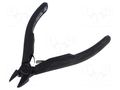 Pliers; side,cutting,precision; ESD; oval head,blackened tool LINDSTRÖM SA.8151CO