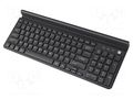 Keyboard; black; USB A; wireless,US layout; No.of butt: 108 NATEC NKL-1973