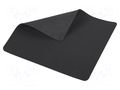 Pad; black; mouse; 235x205x2mm; 10pcs. NATEC NPP-2045/10PACK
