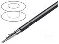 Wire; 1x2x22AWG; stranded; Cu; shielded,Al-PET foil; chrome; 305m BELDEN 8761NH.00305