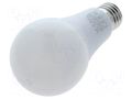 LED lamp; white warm; E27; 220/240VAC; 1710lm; P: 17W; 200°; 3000K V-TAC 3800170217614