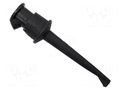 Clip-on probe; hook type; 5A; black; Contacts: beryllium copper MUELLER ELECTRIC BU-P3925-0