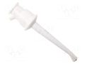 Clip-on probe; hook type; 5A; white; Contacts: beryllium copper MUELLER ELECTRIC BU-P3925-9