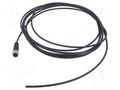 Connector: M12; plug; female; PIN: 3; straight; cables; 5m HARTING C21320000000059