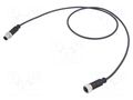 Cable: for sensors/automation; PIN: 3; plug; PUR; 1m HARTING C21320000000113