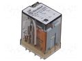 Relay: electromagnetic; DPDT; 12VAC; Icontacts max: 10A; 10A; 55.32 FINDER 55.32.8.012.0000