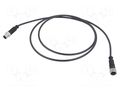 Cable: for sensors/automation; PIN: 5; plug; PUR; 1.5m HARTING C21320000000030