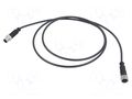 Cable: for sensors/automation; PIN: 5; plug; PUR; 1.5m HARTING C21320000000030