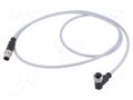 Cable: for sensors/automation; PIN: 4; plug; PVC; 1.5m HARTING C21320000000088