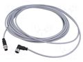 Cable: for sensors/automation; M12; PIN: 4; straight; plug; PVC HARTING C21320000000089