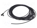 Connector: M12; plug; female; PIN: 4; angled; cables; 15m HARTING C21320000000105