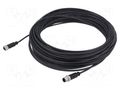 Cable: for sensors/automation; PIN: 4; plug; PUR; 30m HARTING C21320000000126