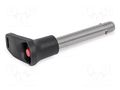Locking pin; with locking; stainless steel; Ø: 8mm; 35kN ELESA+GANTER GN114.12-8-80