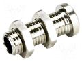 Connector: 4mm banana; socket; Cutout: Ø6mm; on panel,screw; 36A CAL TEST CT2224