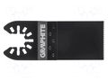 Hacksaw blade; BOSCH,wood,laminate,multitool,chipboard; 34mm GRAPHITE 56H050