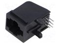 Connector: RJ25; socket; PIN: 6; 6p6c; Locking: bottom latch; THT TE Connectivity 5520250-3