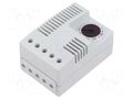 Sensor: hygrostat; 40÷90%RH; Usup: 120VAC; OUT: SPDT; 0÷60°C; IP20 STEGO EFR012/90-AC120V