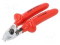 Cutters; cutting,insulated; 170mm; Application: for cables UNIOR UNIOR-619197