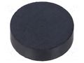 Magnet: permanent; hard ferrite; 7.5N; Ø: 21.5mm; H: 6mm ELESA+GANTER GN55.2-HF-21.5-6