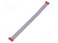 Ribbon cable with connectors; Tape ph: 1.27mm; PIN: 10; Len: 0.2m TE Connectivity 2205071-3