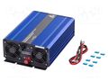 Converter: DC/AC; 2kW; Uout: 230VAC; 22÷30VDC; 370x230x108mm; 24V AZO DIGITAL AZO-IPS-4000S/24V