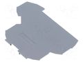 End/partition plate WAGO 2002-2291