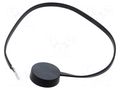 RFID reader; 10÷30V; Legic RF; 1-wire; Range: 30÷70mm; Ø36.2mm DREXIA 1W-H0-06P-BZ-LGC