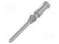 Contact; male; CD; tinned; 0.75mm2; turned contacts; crimped; 10A ILME CDMS0.7