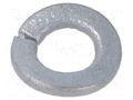 Washer; spring; M3; D=6.2mm; h=1.1mm; steel; Plating: zinc; DIN 128A BOSSARD B3/BN769