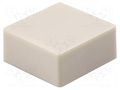 Button; push-in; 5.5mm; -25÷70°C; square; ivory; 12x12mm OMRON Electronic Components B32-1300