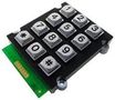 KEYPAD, METAL, IP67, 3X4 MCAK707NSSBWPMM