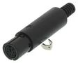 CIRCULAR, JACK, MINI-DIN, 6 WAY, CABLE MJ-372/6