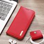 Dux Ducis Hivo Leather Flip Cover Genuine Leather Wallet for Cards and Documents iPhone 14 Pro Max Brown, Dux Ducis 6934913033067 6934913033067