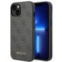 Guess GUHCP14SG4GFGR iPhone 14 6,1" szary/grey hard case 4G Metal Gold Logo, Guess 3666339094034 3666339094034