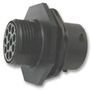 CIRCULAR CONN, RECEPTACLE, 6WAY, JAM NUT UTS7106S